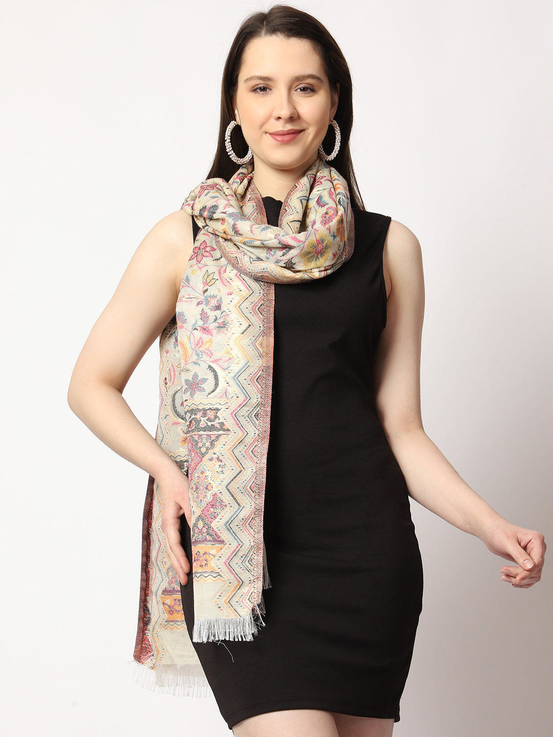 Women's Silk Kani Wool Stole