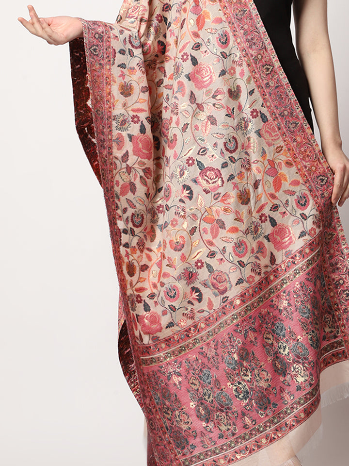 Women's Silk Kani Wool Stole