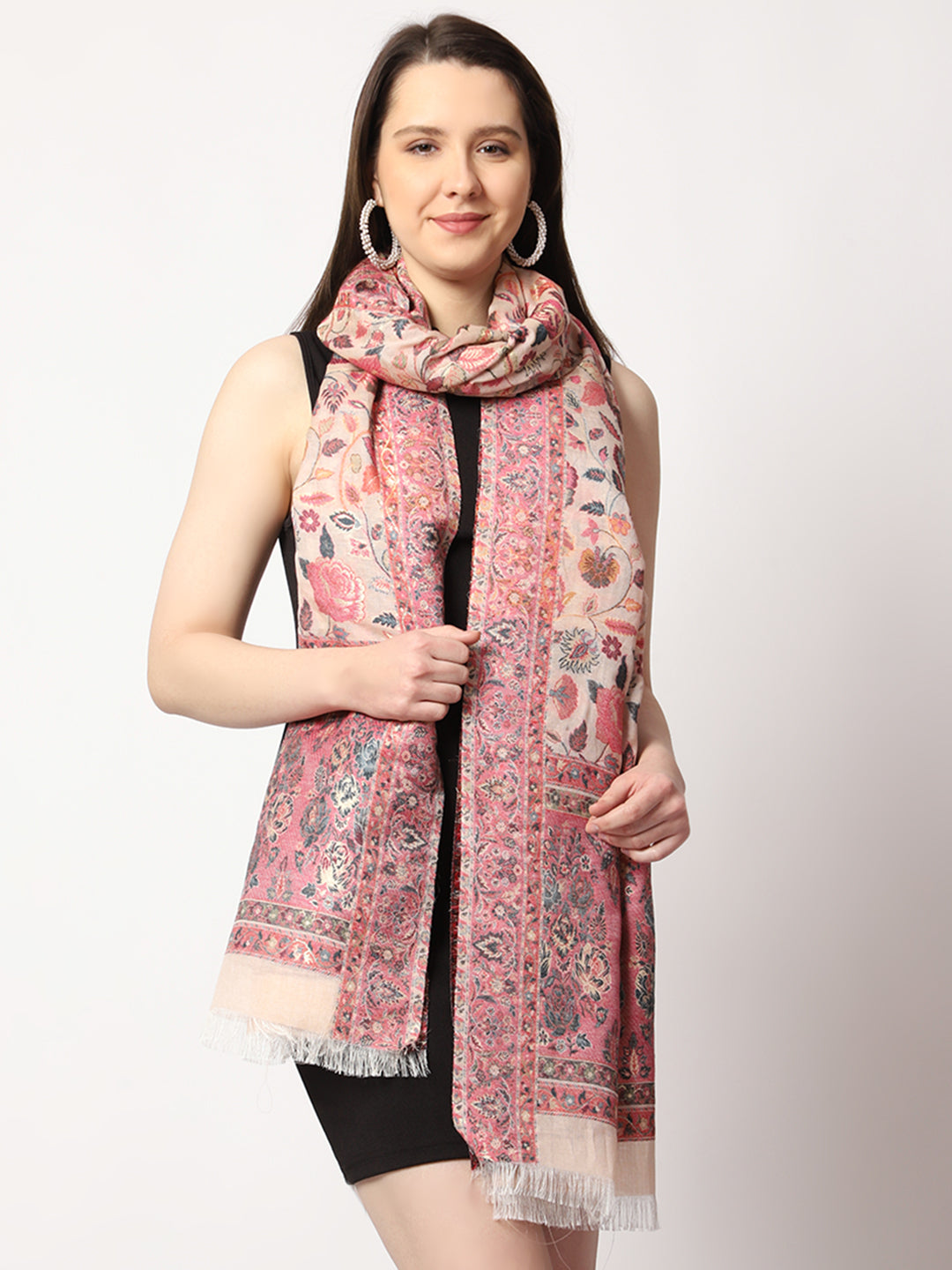 Women's Silk Kani Wool Stole