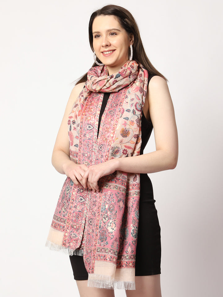 Women's Silk Kani Wool Stole