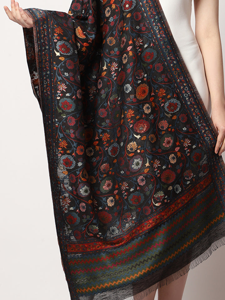 Women's Silk Kani Wool Stole