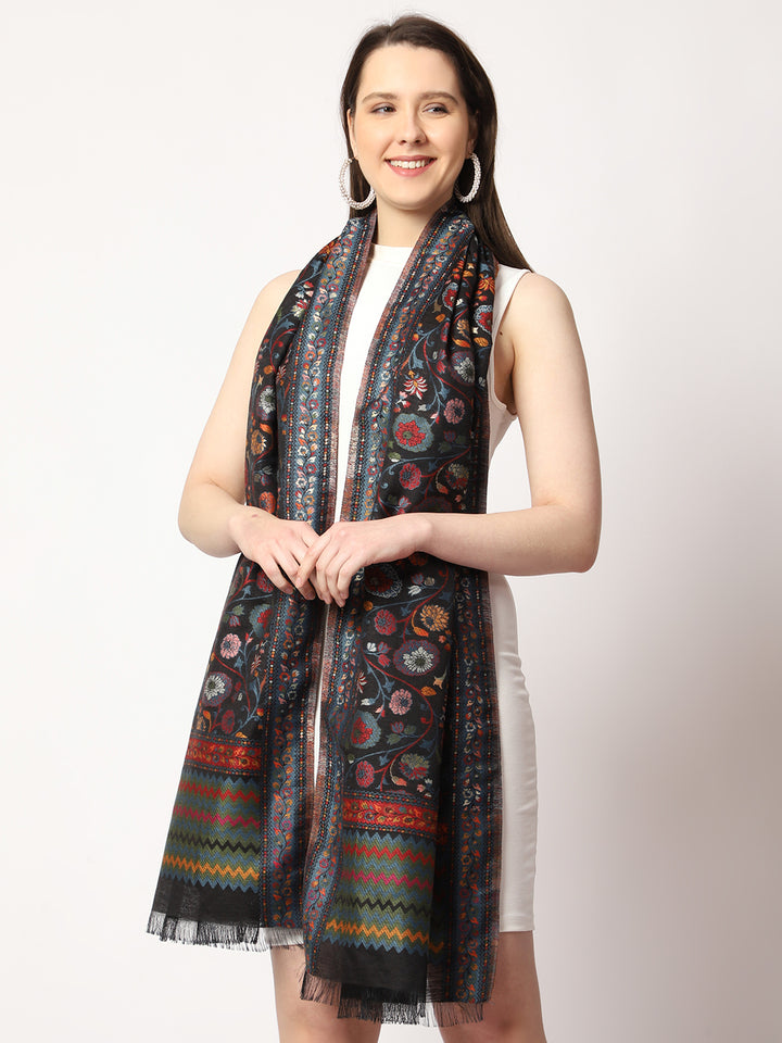 Women's Silk Kani Wool Stole