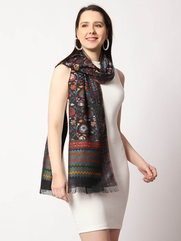 Women's Silk Kani Wool Stole