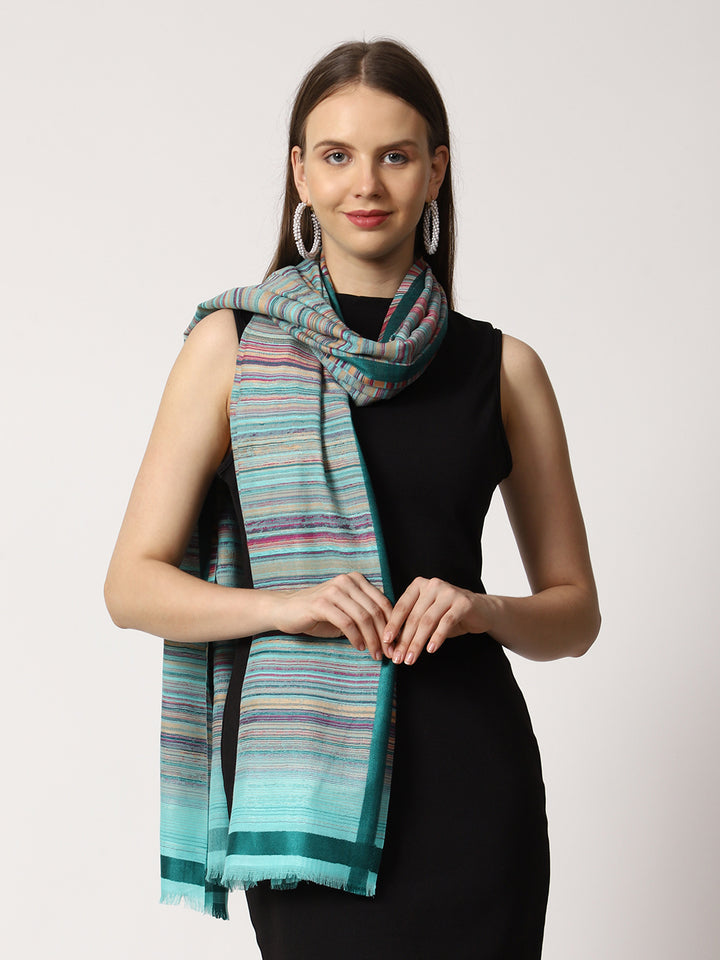 Women's Jamawar Wool Stole