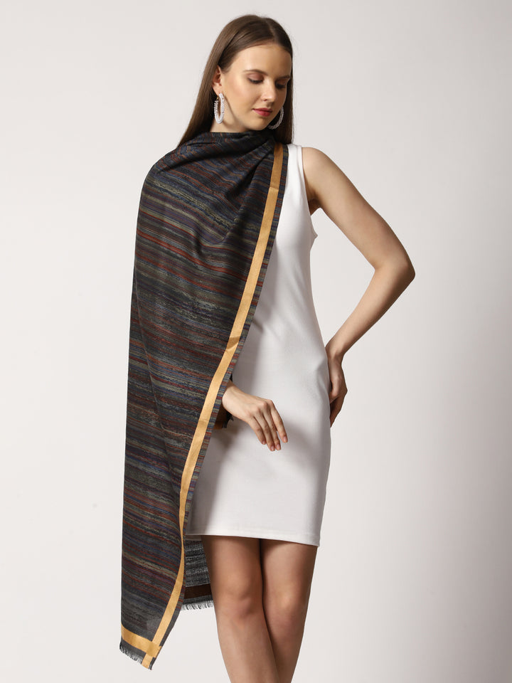Women's Jamawar Wool Stole
