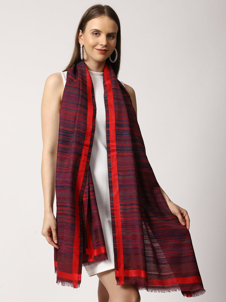 Women's Jamawar Wool Stole