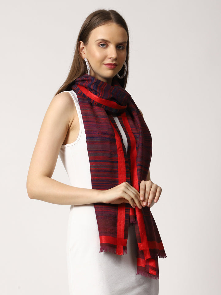 Women's Jamawar Wool Stole