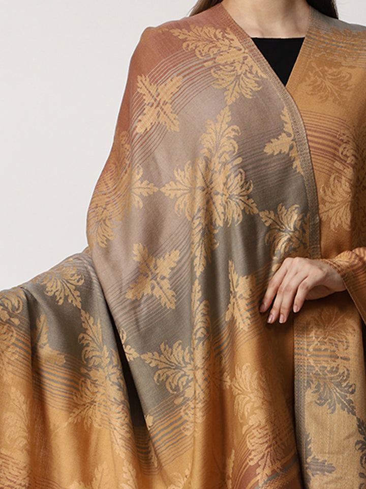 Women's Jamawar Wool Shawl
