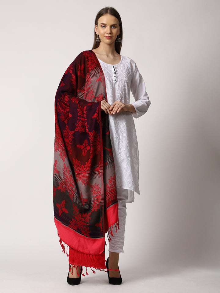 Women's Jamawar Wool Shawl