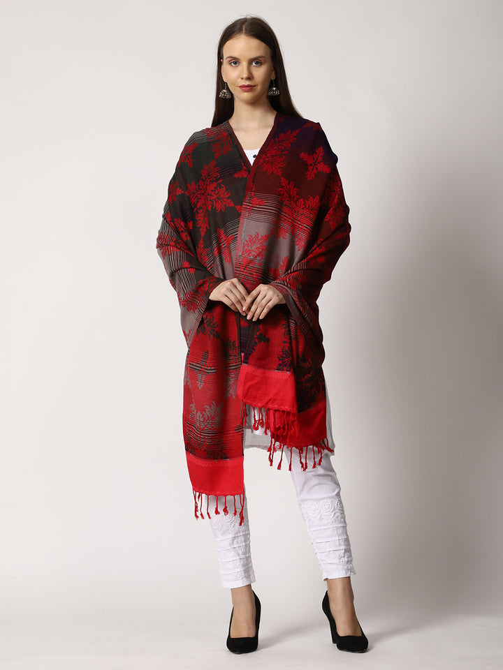 Women's Jamawar Wool Shawl