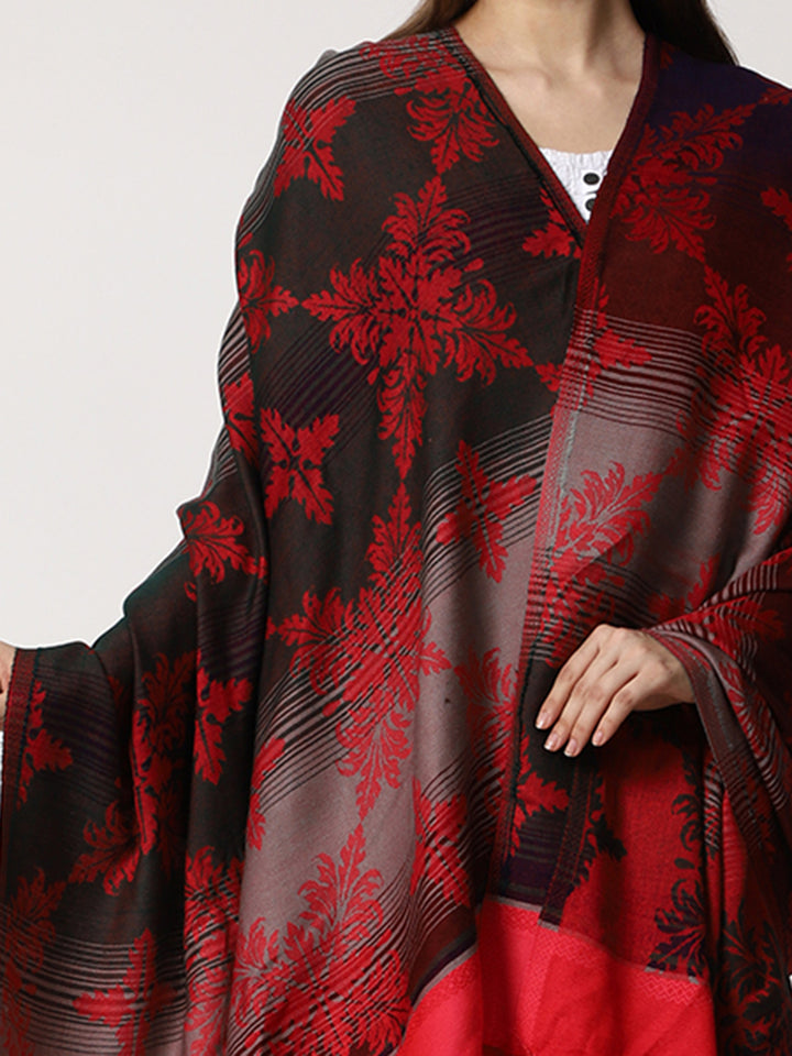 Women's Jamawar Wool Shawl