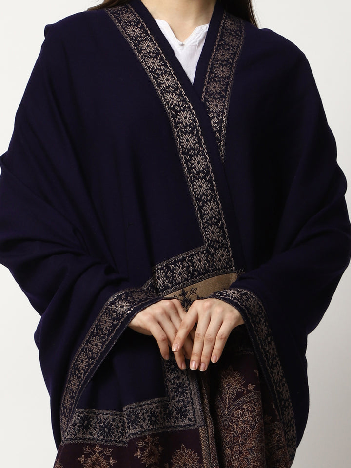 Women's Jamawar Wool Shawl