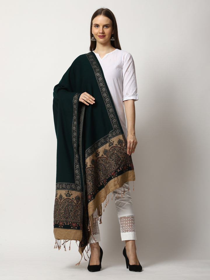 Women's Jamawar Wool Shawl