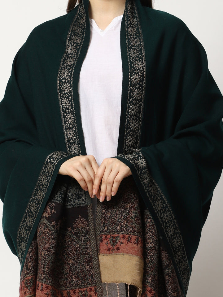 Women's Jamawar Wool Shawl