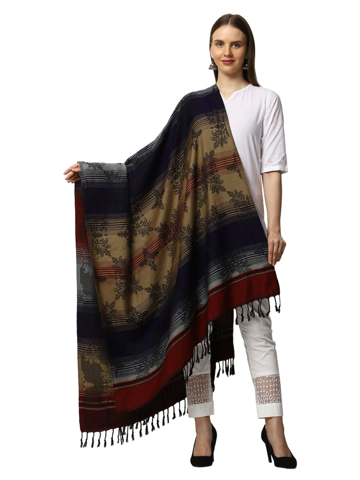 Women's Jamawar Wool Shawl