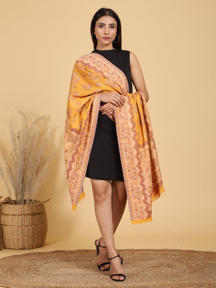 Women's Jamawar Wool Stole